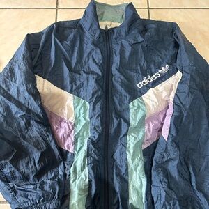 Adidas Multicolor Windbreaker Jacket